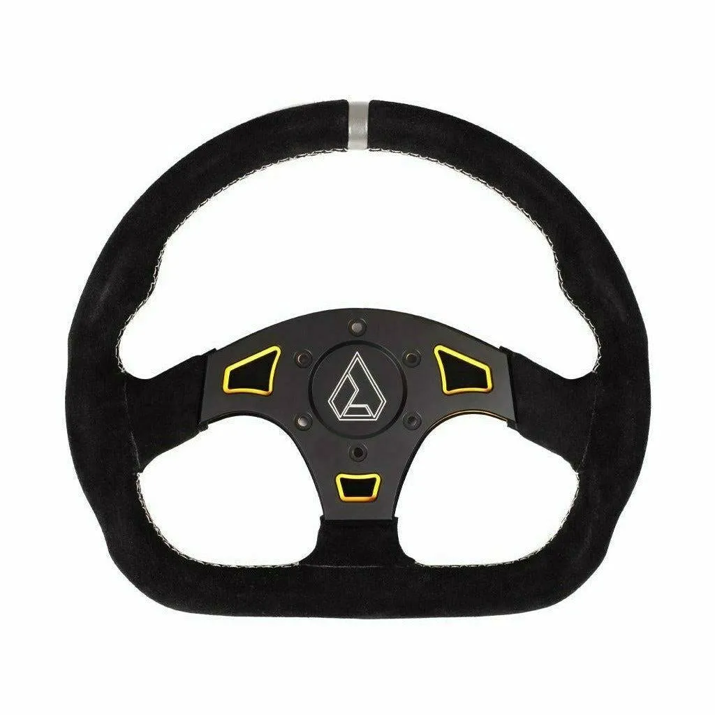 Assault Industries Ballistic "D" Suede UTV Steering Wheel (Universal)