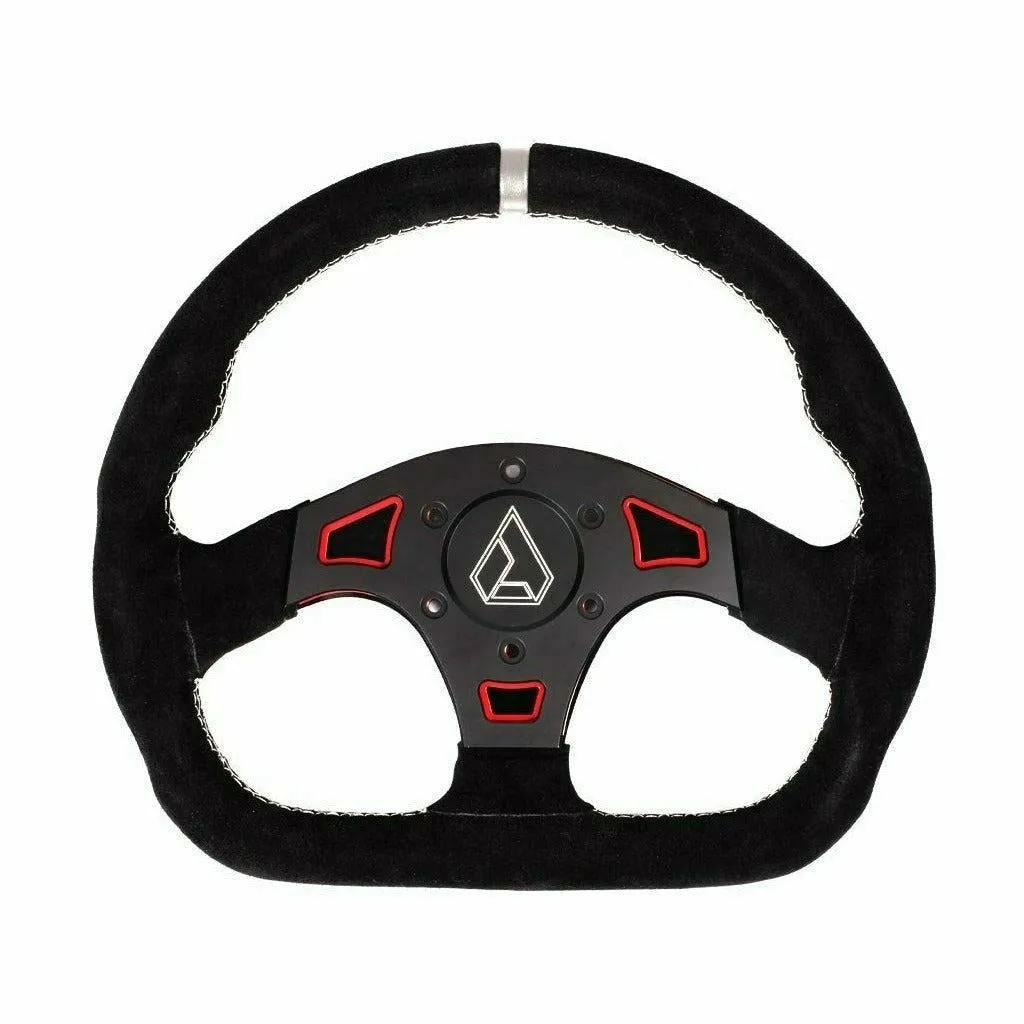 Assault Industries Ballistic "D" Suede UTV Steering Wheel (Universal)