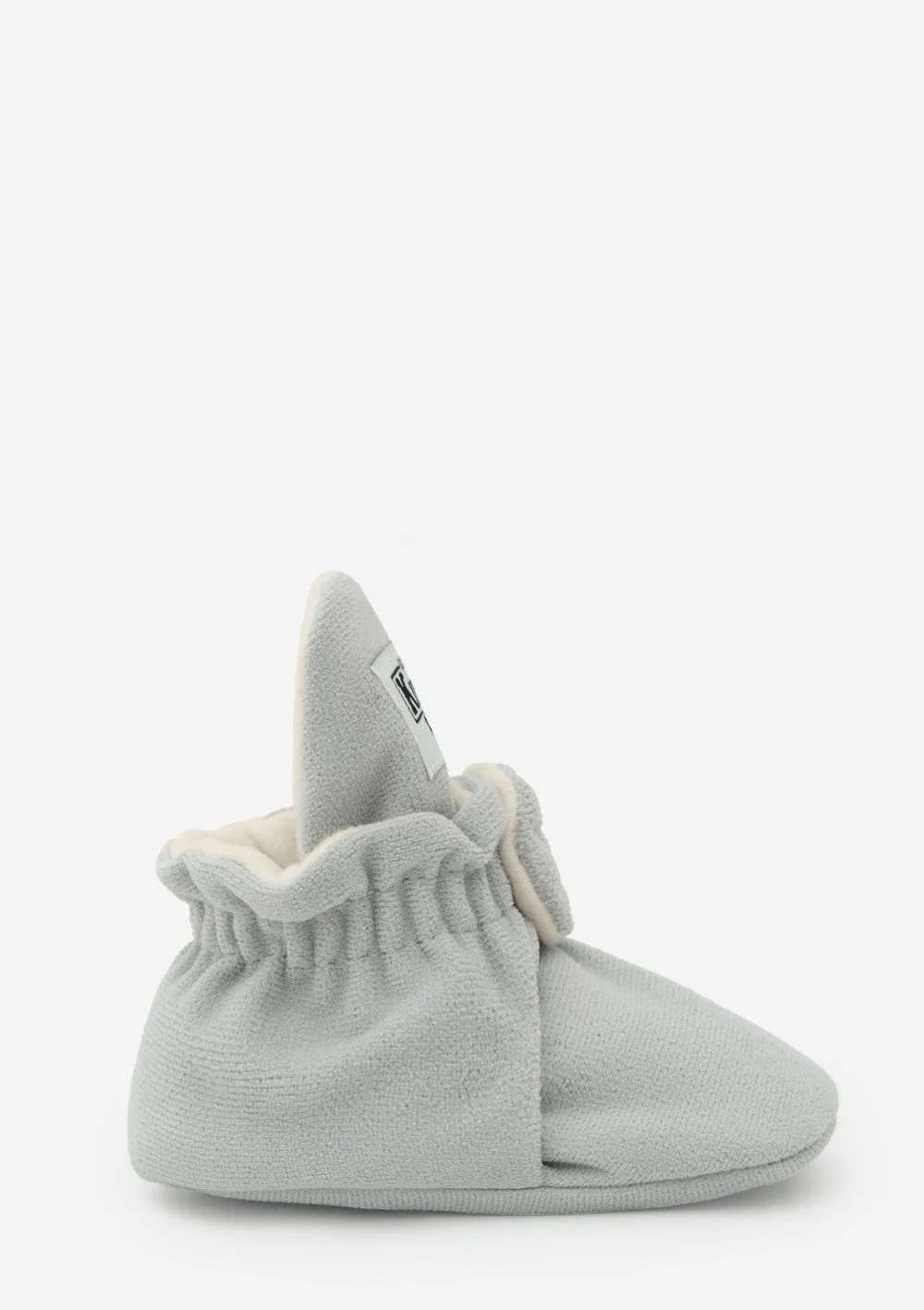 Baby Booties Gamuza Grey