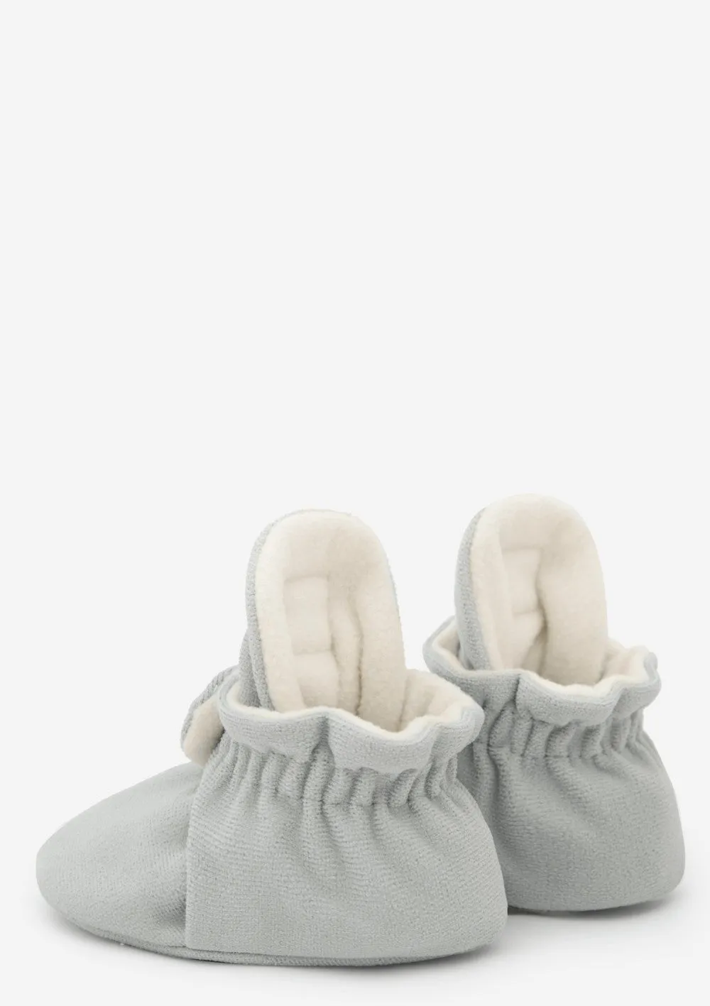 Baby Booties Gamuza Grey
