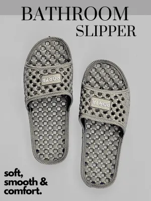 Bathroom Slipper - Soft, Comfortable (Gray)