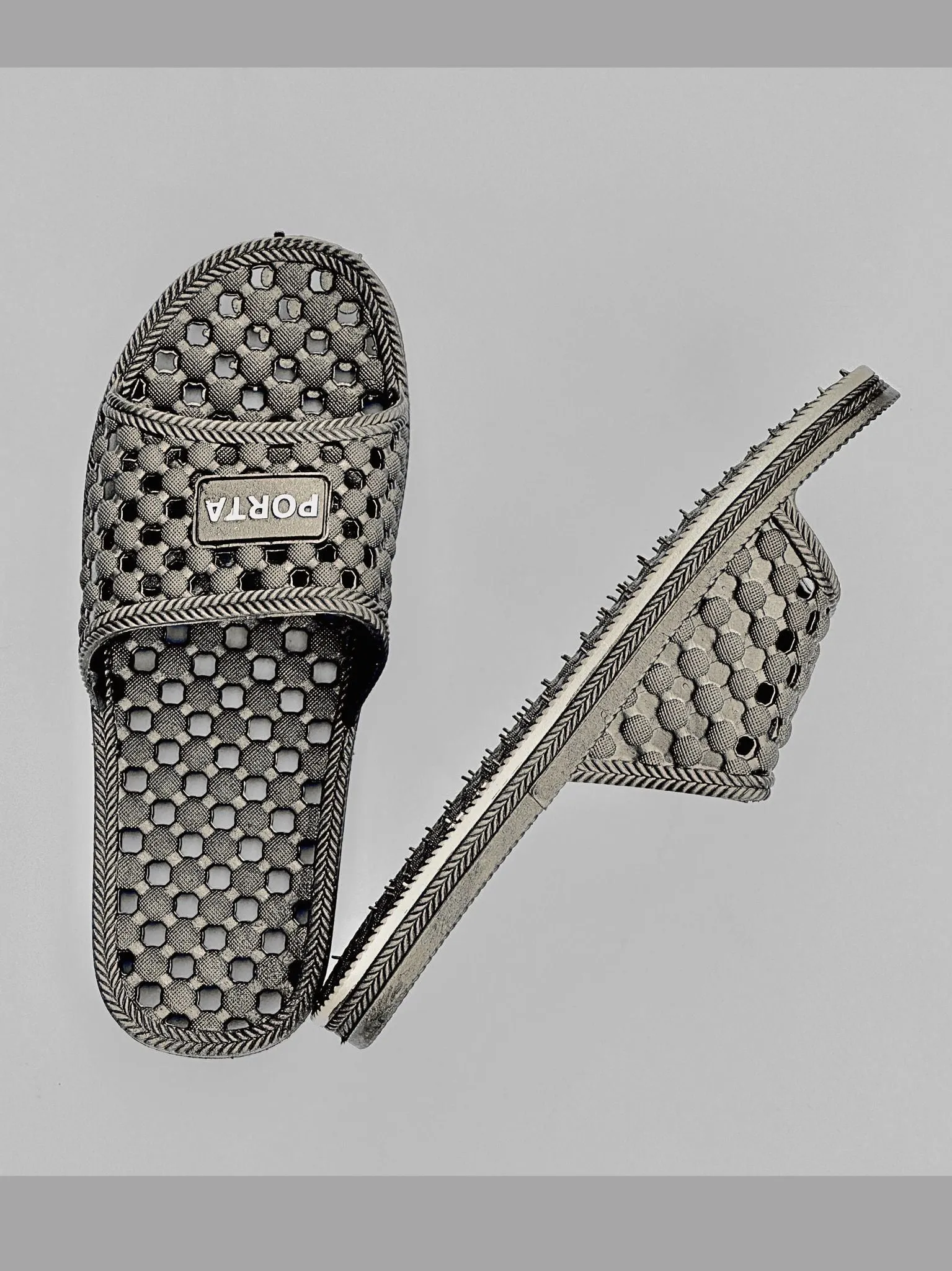 Bathroom Slipper - Soft, Comfortable (Gray)
