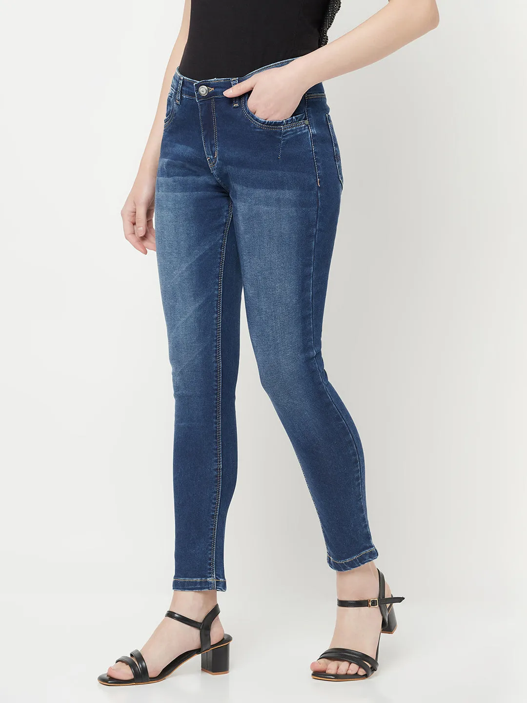 Blue Skinny Jeans