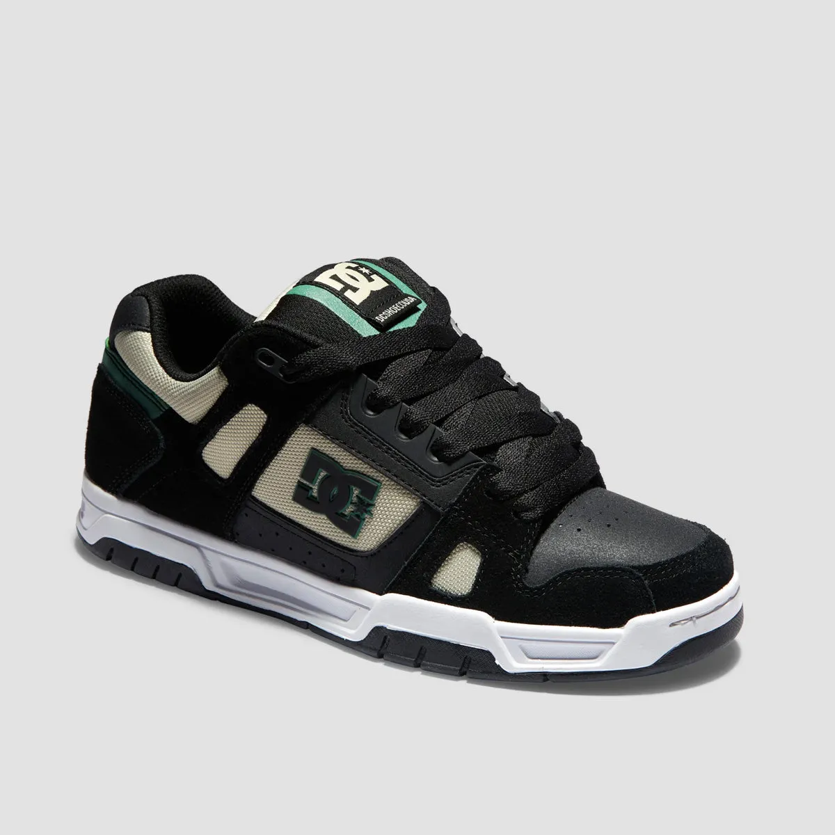 DC Stag Shoes - Tan/Green