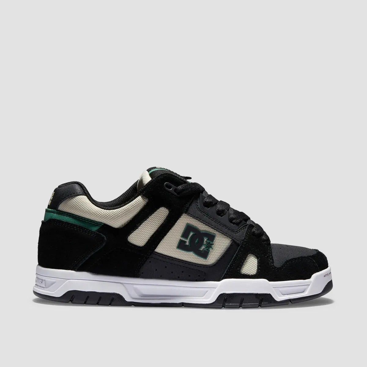DC Stag Shoes - Tan/Green
