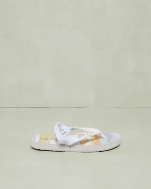 Girls Multicolour Sea Shell Toe-Post
