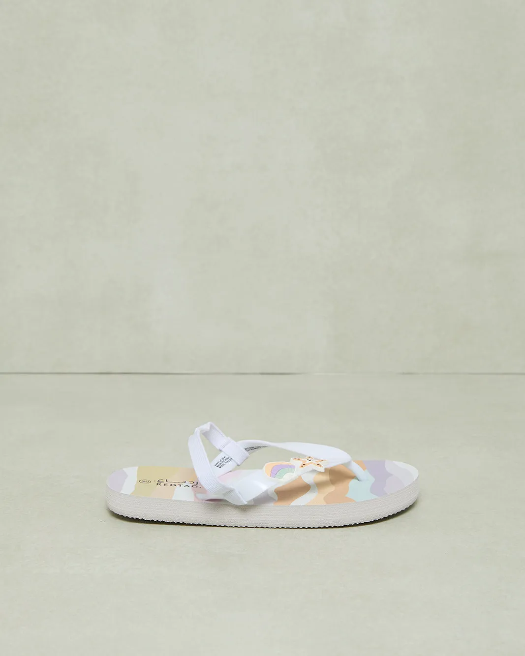 Girls Multicolour Sea Shell Toe-Post