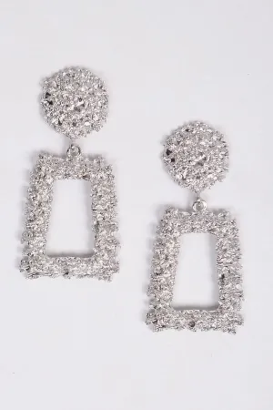 Hammered Day To Day Earrings
