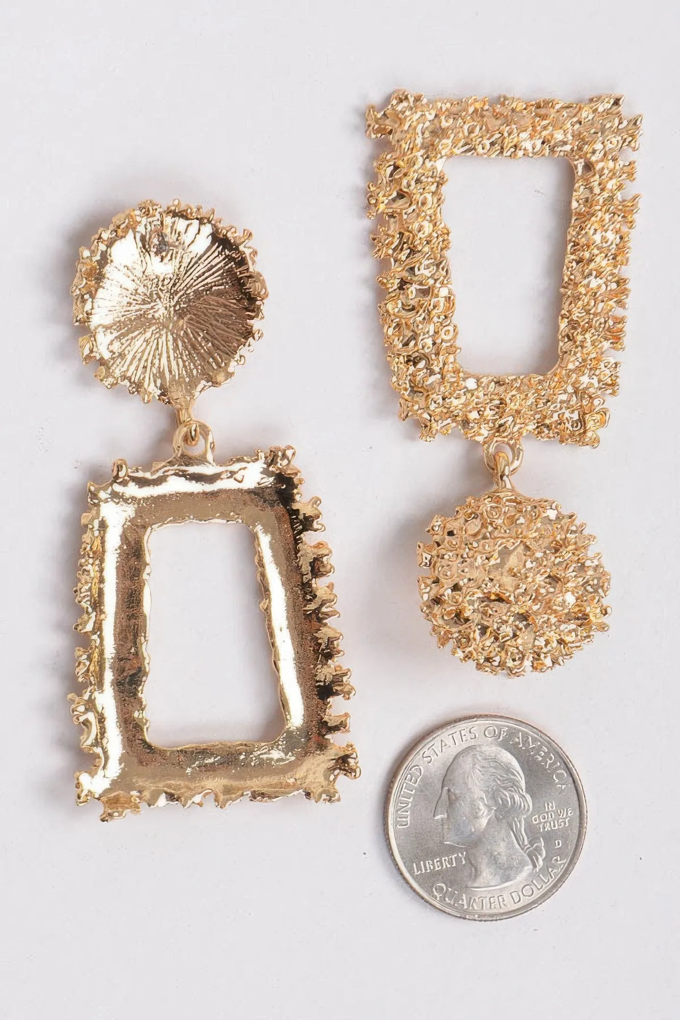 Hammered Day To Day Earrings