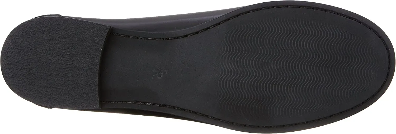 Jack Rogers Women's Quinn Penny Loafer, Black, 7 M US
