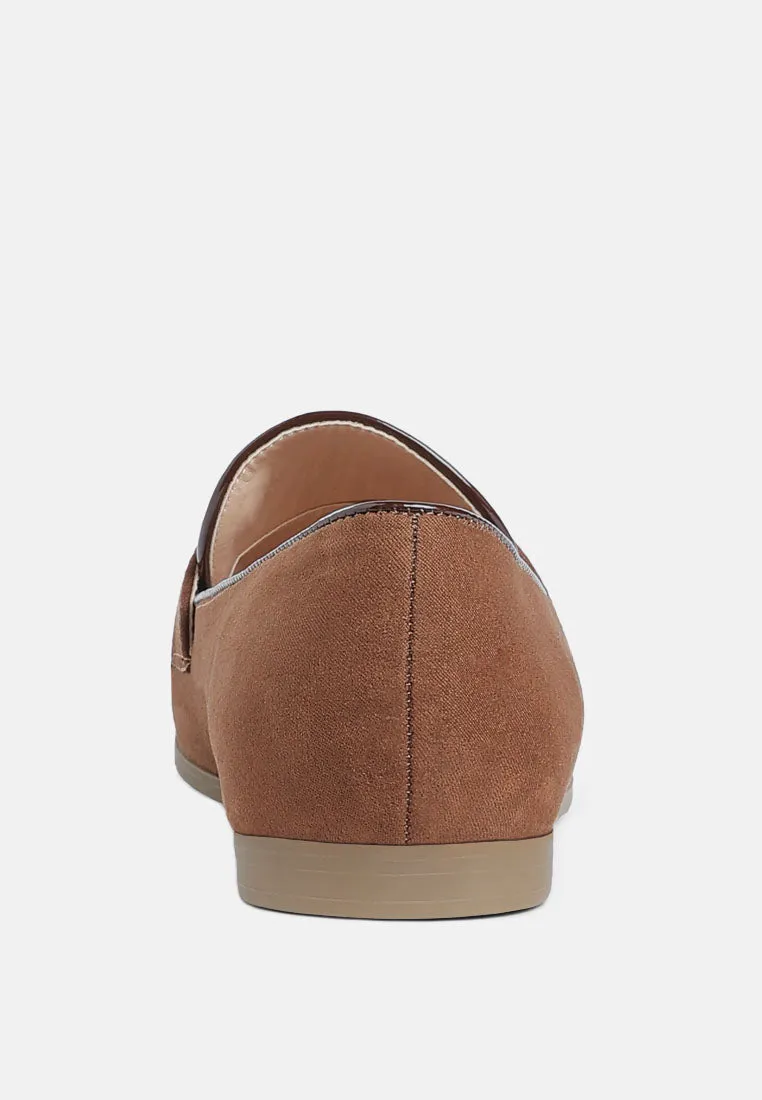 Micro Suede Tassel Loafers By MODE