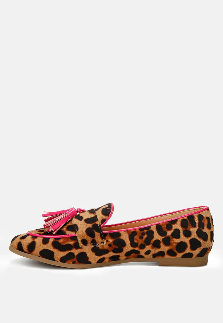 Micro Suede Tassel Loafers By MODE