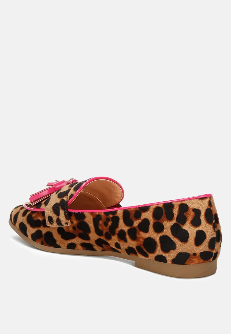 Micro Suede Tassel Loafers By MODE