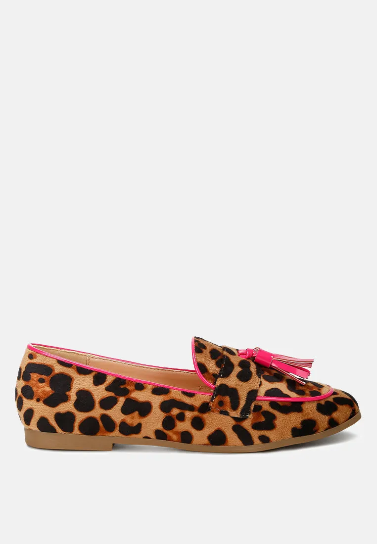 Micro Suede Tassel Loafers By MODE