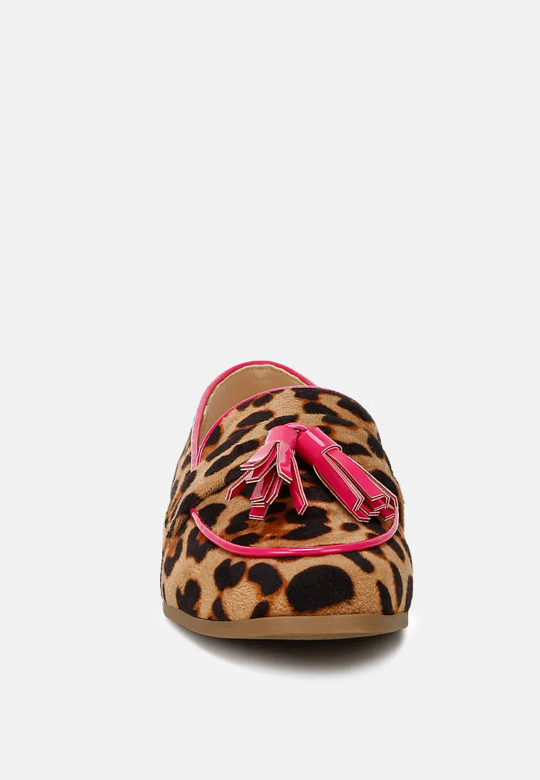 Micro Suede Tassel Loafers By MODE