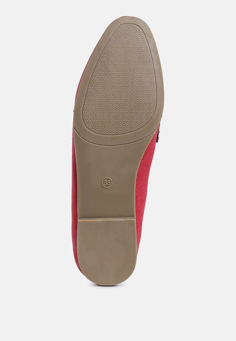 Micro Suede Tassel Loafers By MODE