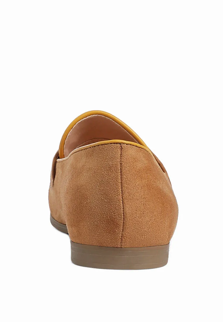 Micro Suede Tassel Loafers By MODE