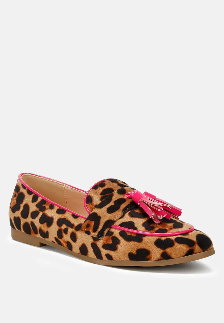 Micro Suede Tassel Loafers By MODE