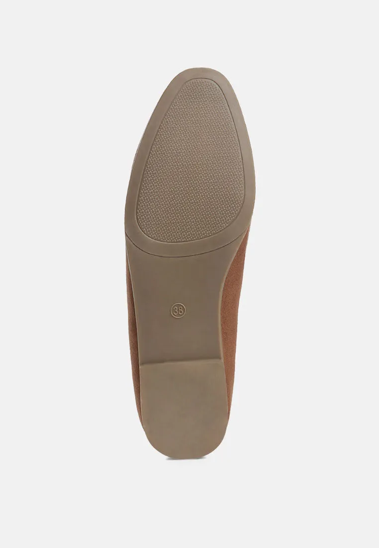 Micro Suede Tassel Loafers By MODE