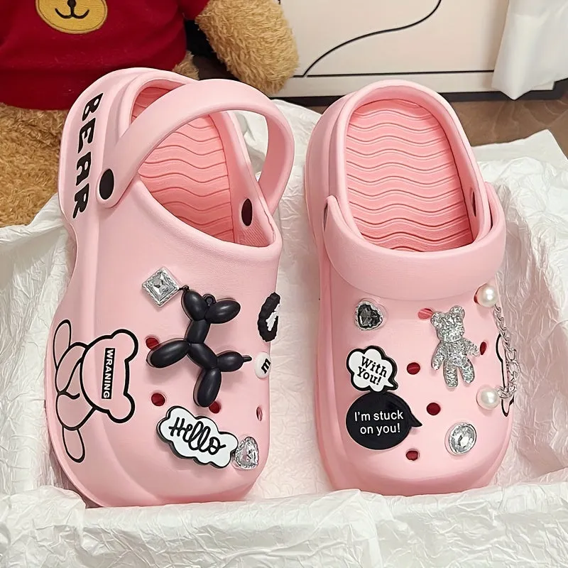Non Slip Casual Durable Lightweight Slippers For Kid's, FS