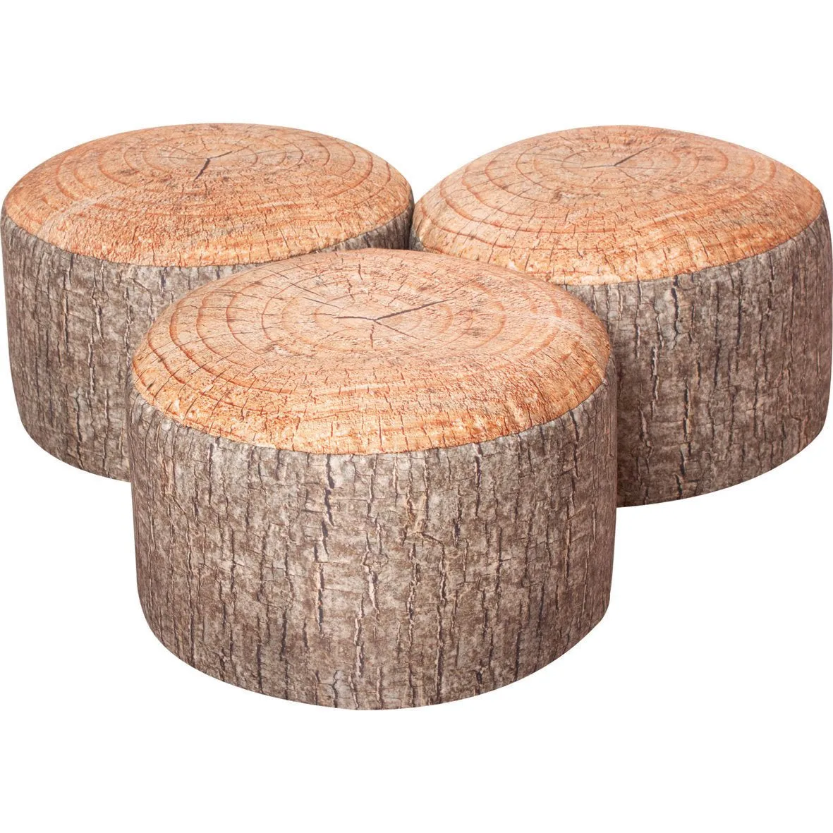 Tree Stump Stools (Small) pk 3